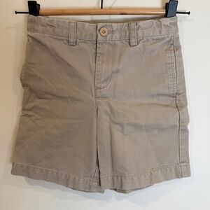 Vineyard‎ Vines by Shep & Ian Khaki Cotton Shorts Boys Size 7 Adjustable Waist